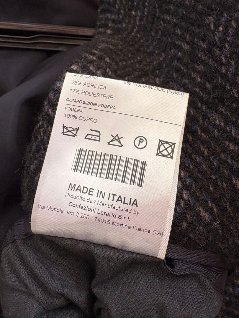 タリアトーレ　tagliatore ステンカラーコート チェスター