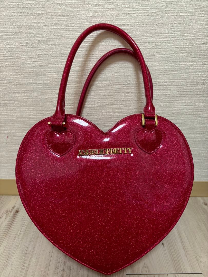 S*I様 グリッターLove Heartトートバッグ - メルカリ