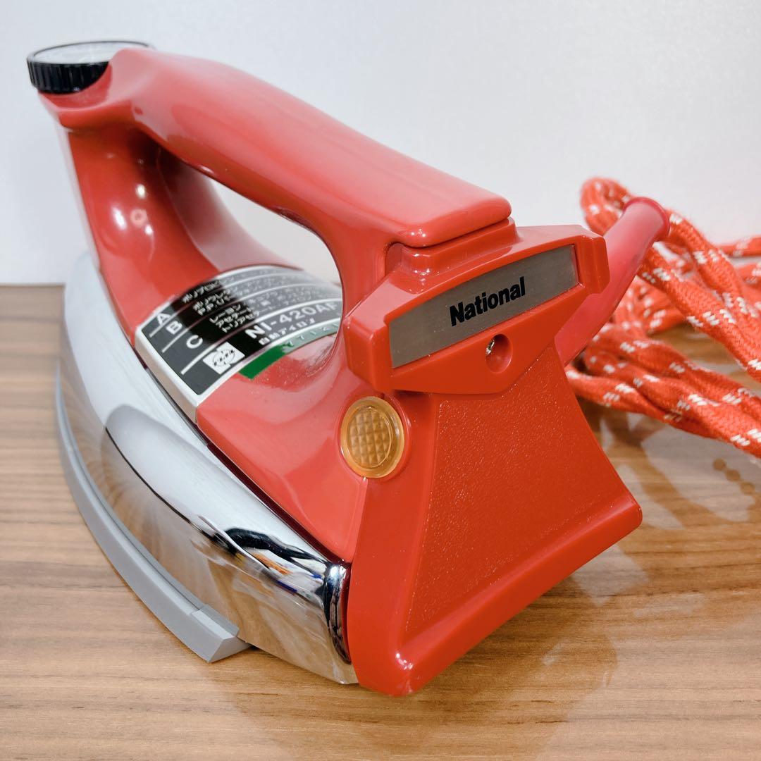 ナショナル アイロン NI-420AF レトロ家電 - メルカリ