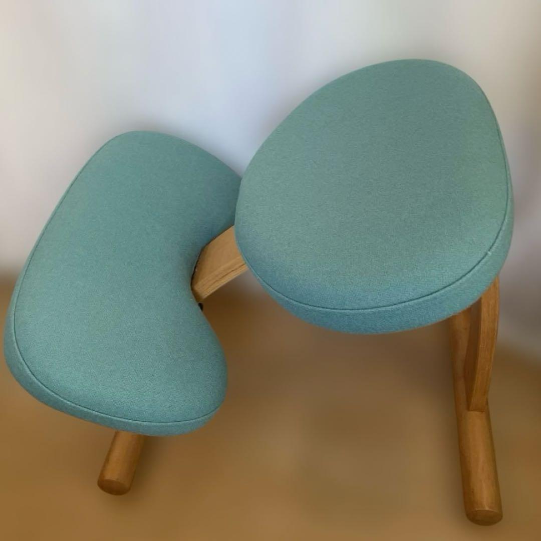 RYBO balancEAZYバランスチェア姿勢矯正ミントグリーン専用カバー付き