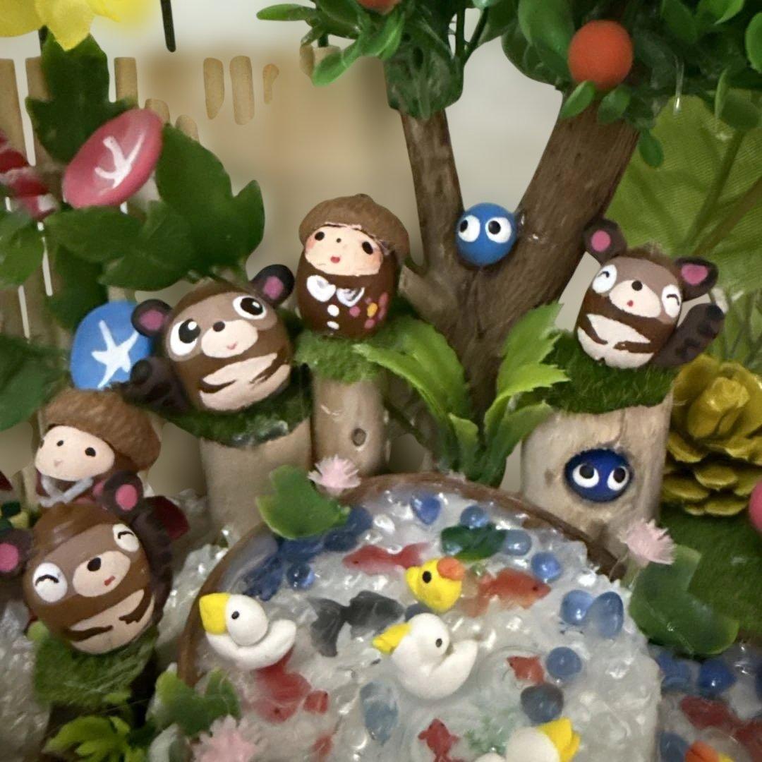 どんぐりアート♡summerおまかせオブジェ2点♡