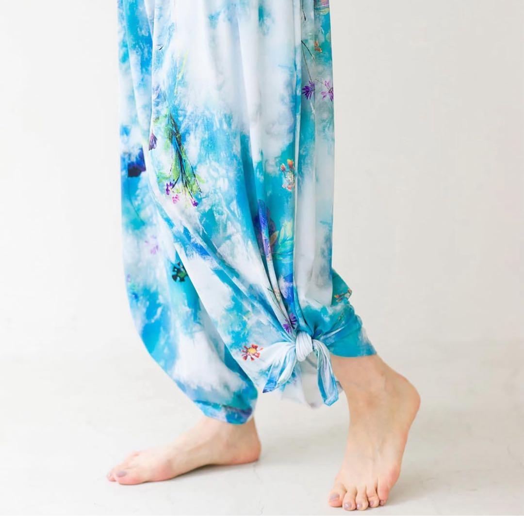 Lindaworks】公式サイト完売！アーヤパンツ Gサイズ-ウォーターリリー