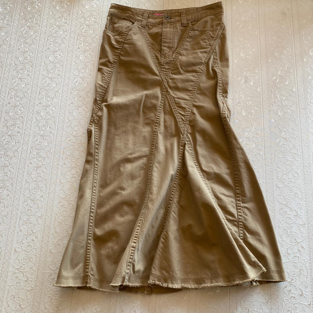 JUNYA WATANABE MAN PINK　カーキ　チノ　マーメイドスカート