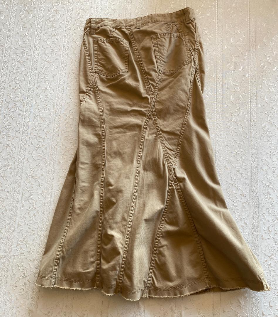 JUNYA WATANABE MAN PINK　カーキ　チノ　マーメイドスカート