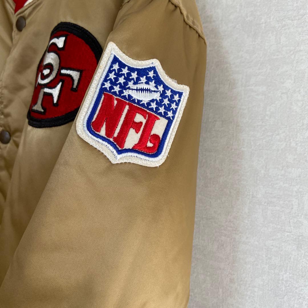 サンフランシスコ 49ers ナイロン スタジャン NFL リバーシブル Lの
