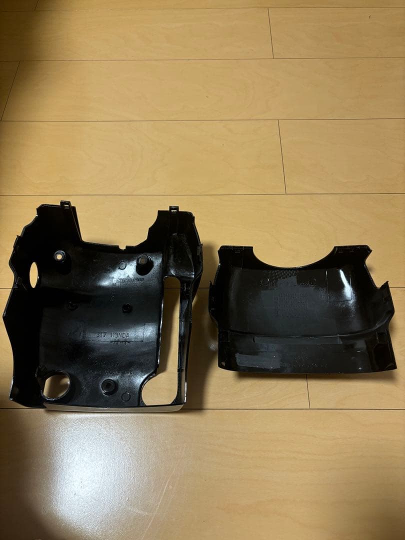 インテグラ DC2 TypeR カーボン調　ステアリングコラム　上下セット