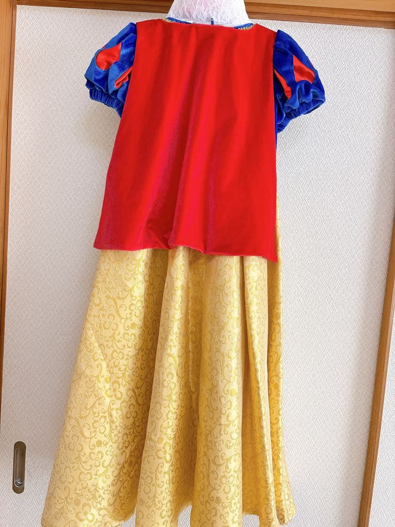 ビビディバビディブティック　ドレス　白雪姫　120 ディズニー　ケープ付