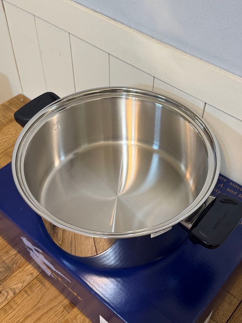 新品 ビタクラフト ヘキサプライ 両手鍋 5.5L NO.6127