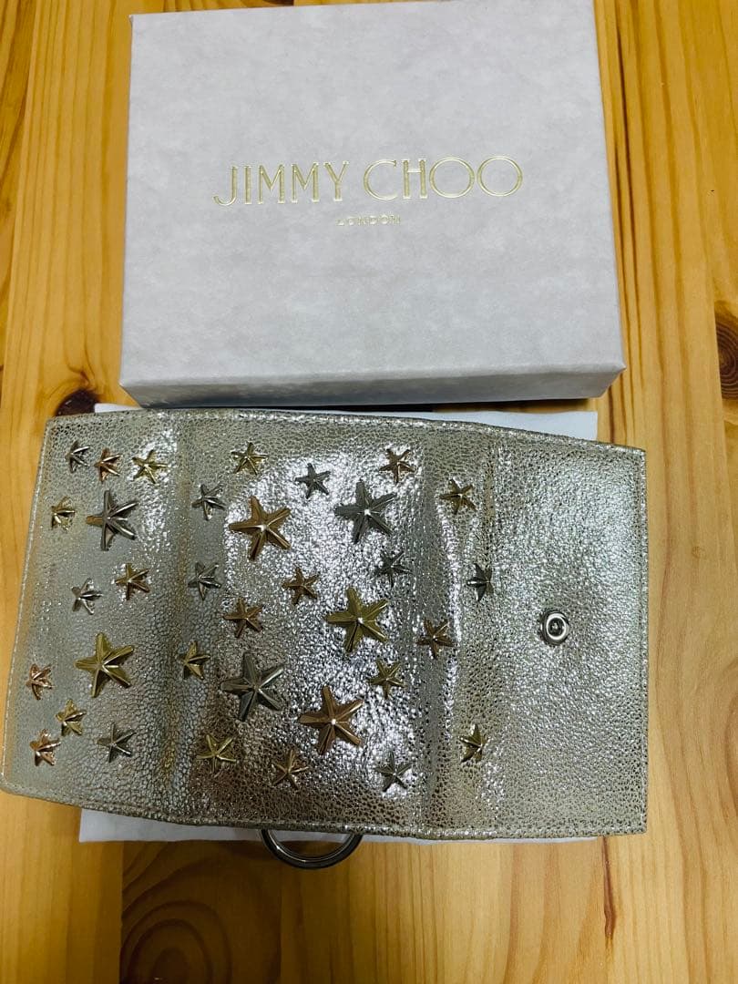 JIMMY CHOO シルバー キーケース