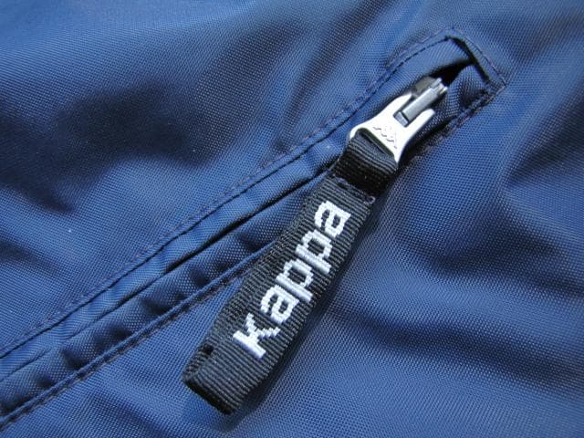 01-02 ASローマ ベンチコート 中綿 Kappa ロゴ刺繍☆程度良好 - メルカリ