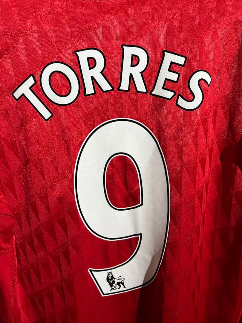 【正規品・タグ付】トーレス ＃９ リバプール１０／１１ オーセンチィック (H)