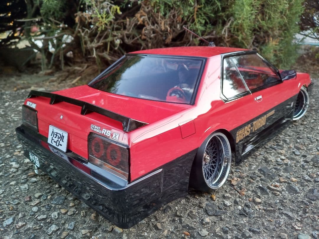 動画有り スカイライン DR30 鉄仮面 フルアクション電飾 2.4Gメカ付き♪