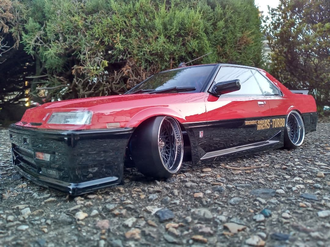 動画有り スカイライン DR30 鉄仮面 フルアクション電飾 2.4Gメカ付き♪