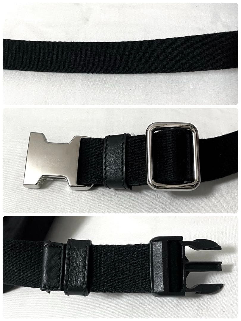 【美品】DOLCE&GABBANA ウエストポーチ ボディバッグ ナイロン