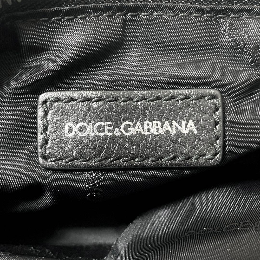 【美品】DOLCE&GABBANA ウエストポーチ ボディバッグ ナイロン