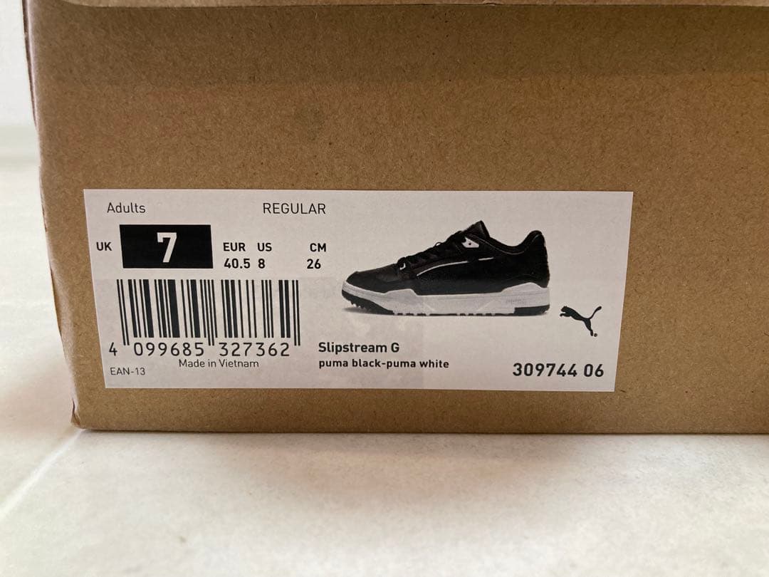 PUMA SLIPSTREAM ブラックゴルフシューズ