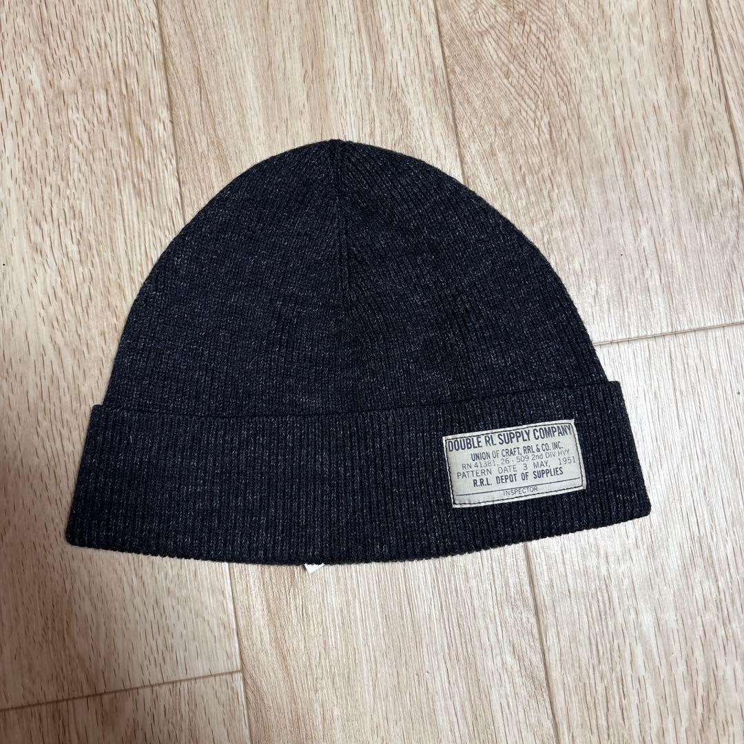 RRL リブニット コットン ウォッチ キャップ 新品未使用 - メルカリ