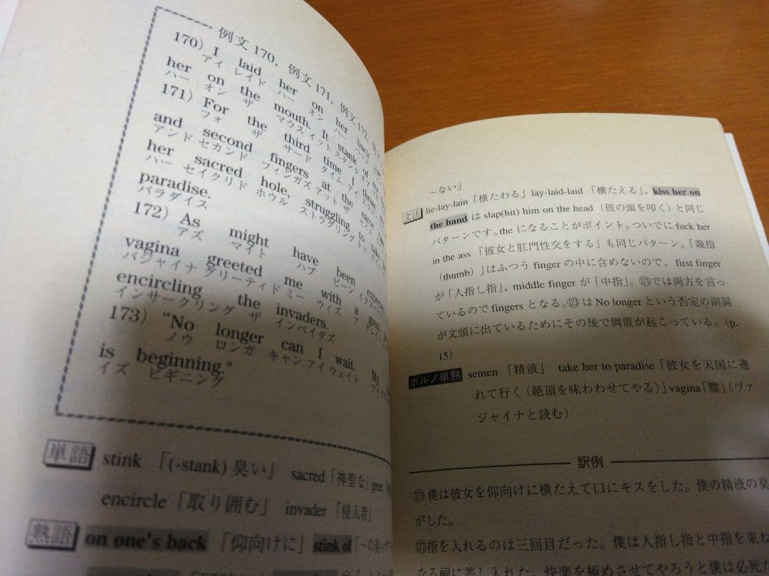 ポルノで英語がスイスイ学べる -基本淫文700選- 永見拓也著 - メルカリ