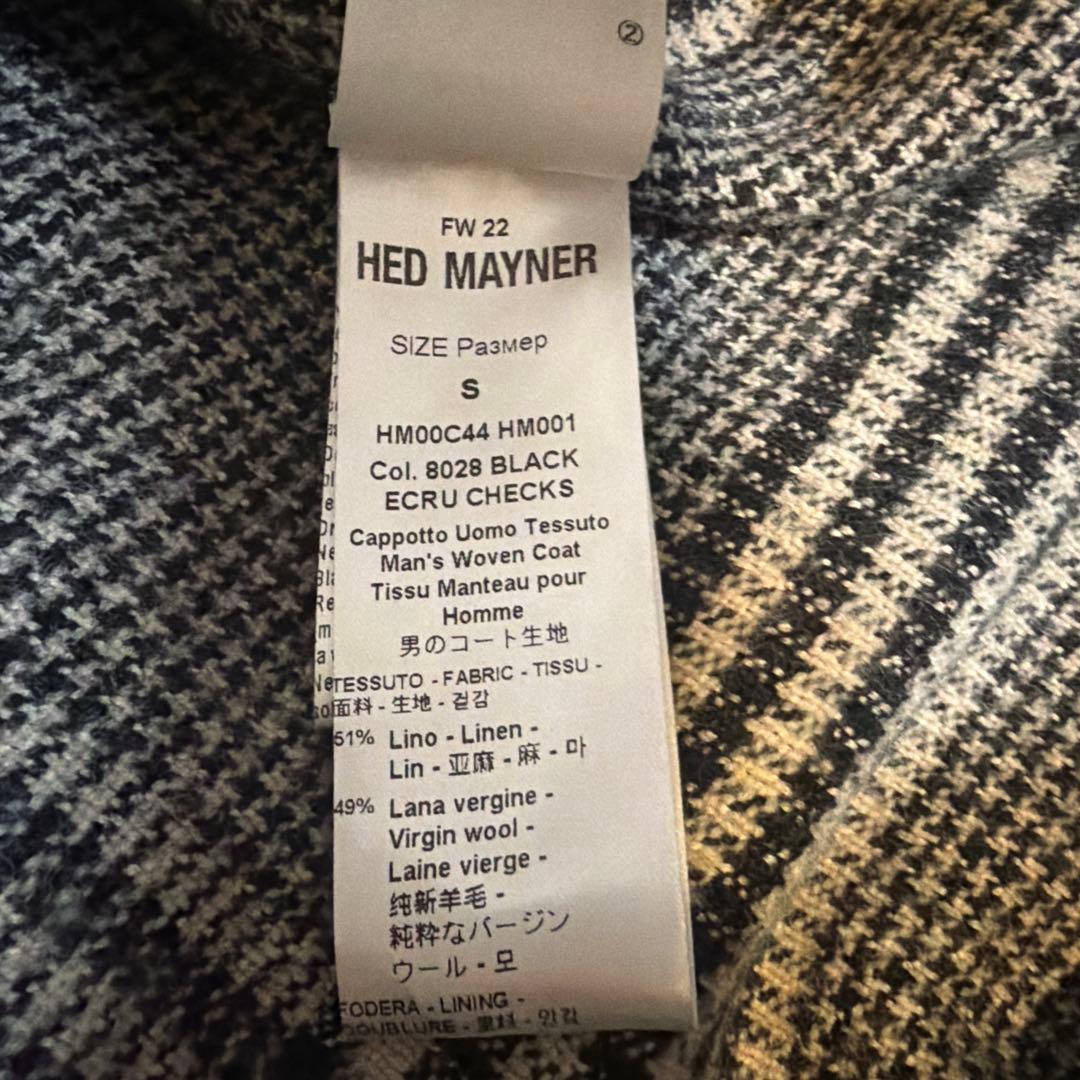 神*崎様 HED MAYNER 22aw CORCOVADO OVERCOAT - メルカリ