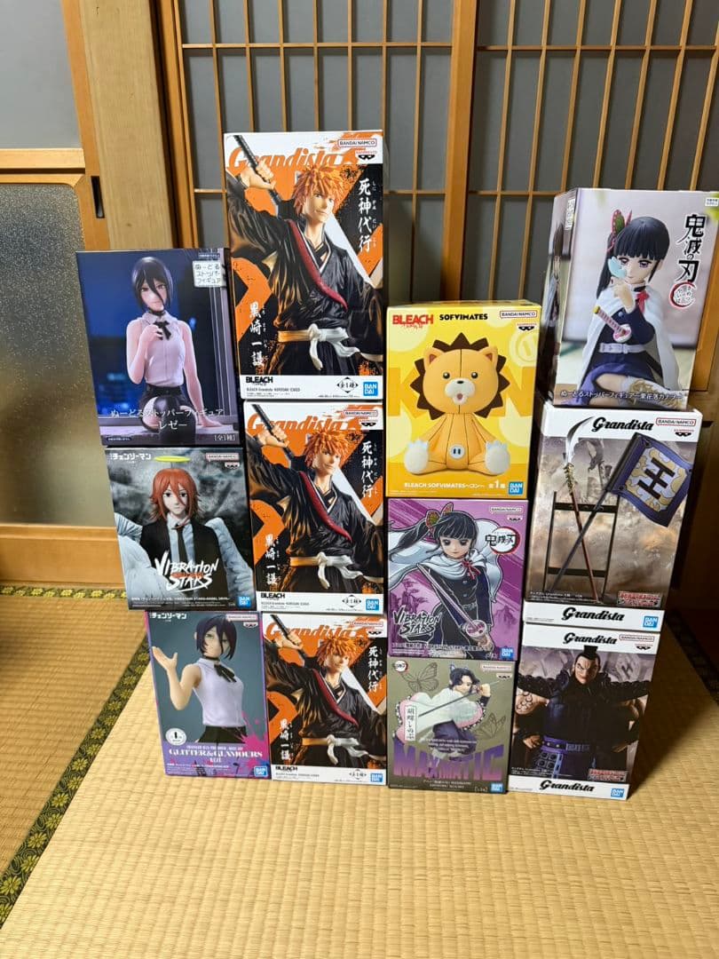 チェンソーマン&ブリーチ&鬼滅&王喜 レアプライズフィギュア12点まとめ