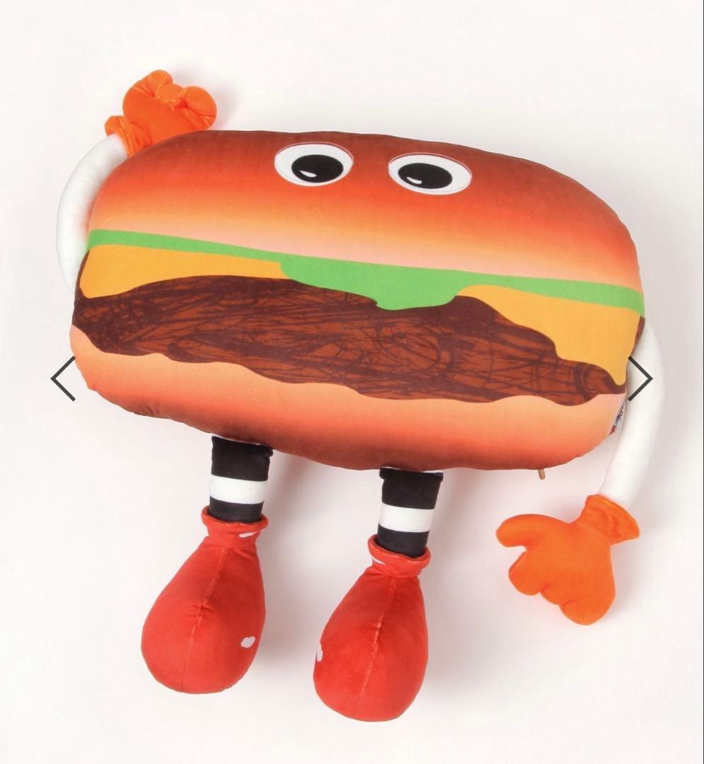 ◆新品◆ 【FLAVORS】コラボ クッション ハンバーガー