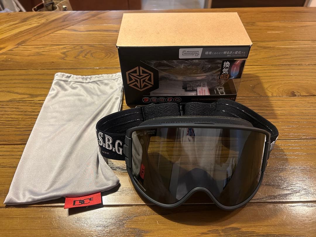 スキー・スノーボードアクセサリー DICE GOODMAN BLACK MIRROR