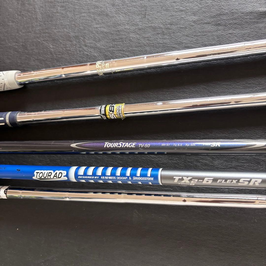 送料込メンズゴルフクラブセットBRIDGESTONE TOUR B限定バック