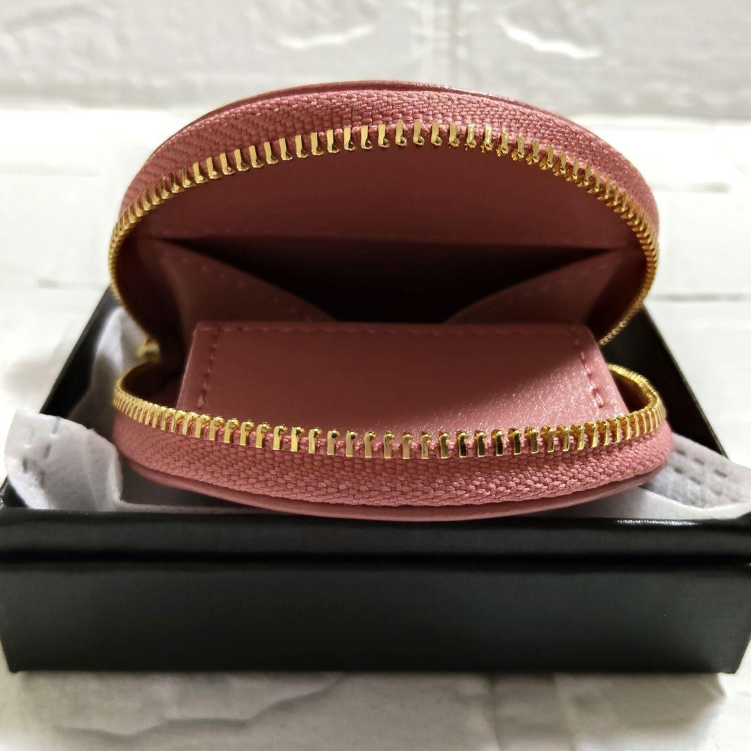 皇居 財布 コインケース 皇居東御苑 本丸売店 本革 ピンク - メルカリ