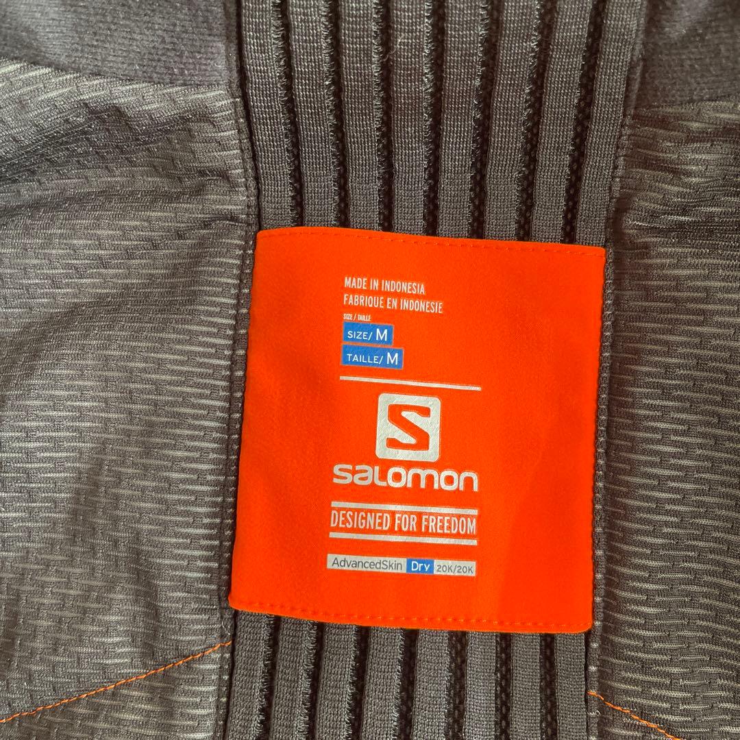 Salomon スキーウェア M オレンジ/ネイビー