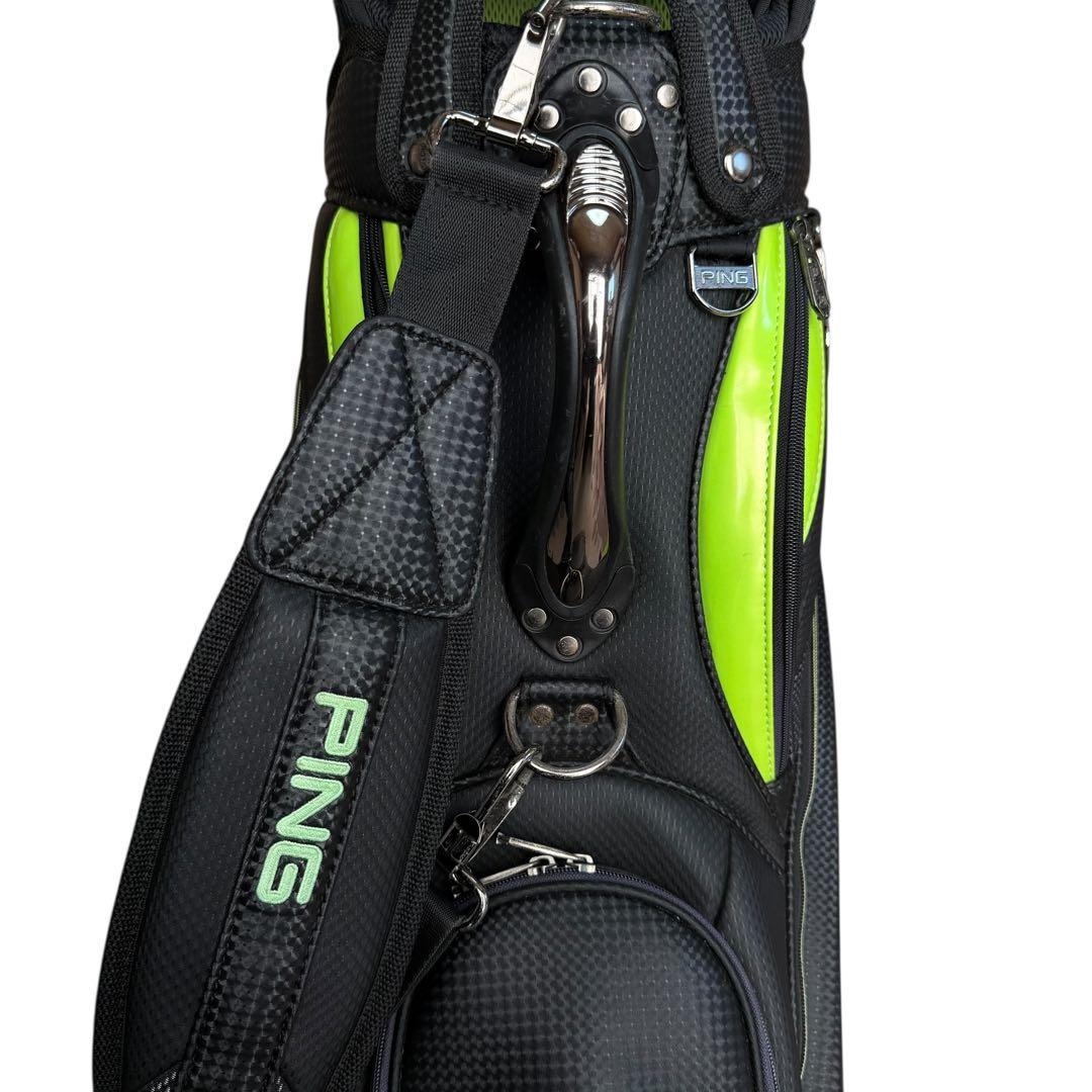 美品】PING ピン キャディバッグ 9.5型 PGJ-CBC017 - メルカリ