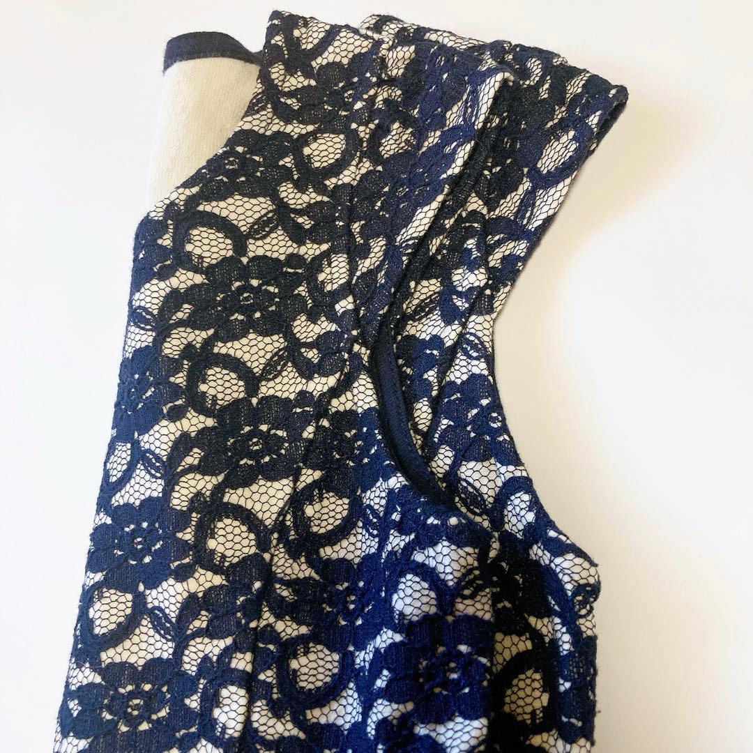 anyFAM120size ネイビーレース セレモニー 入学 卒園 フォーマル