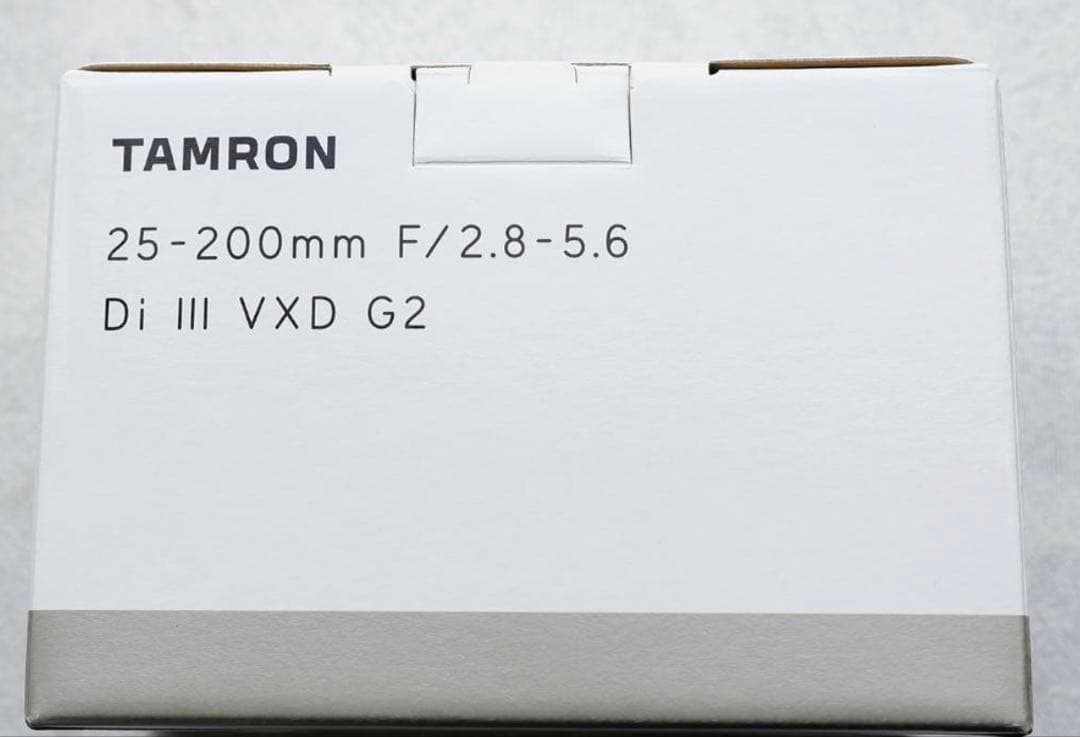 未開封】タムロン25-200mm F/2.8-5.6 Di III VXD G2