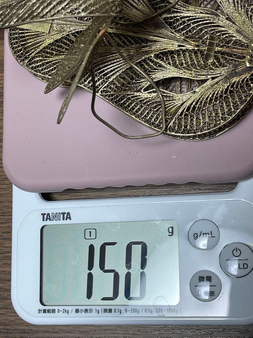 や*や様 銀製？金属製楽器 150g