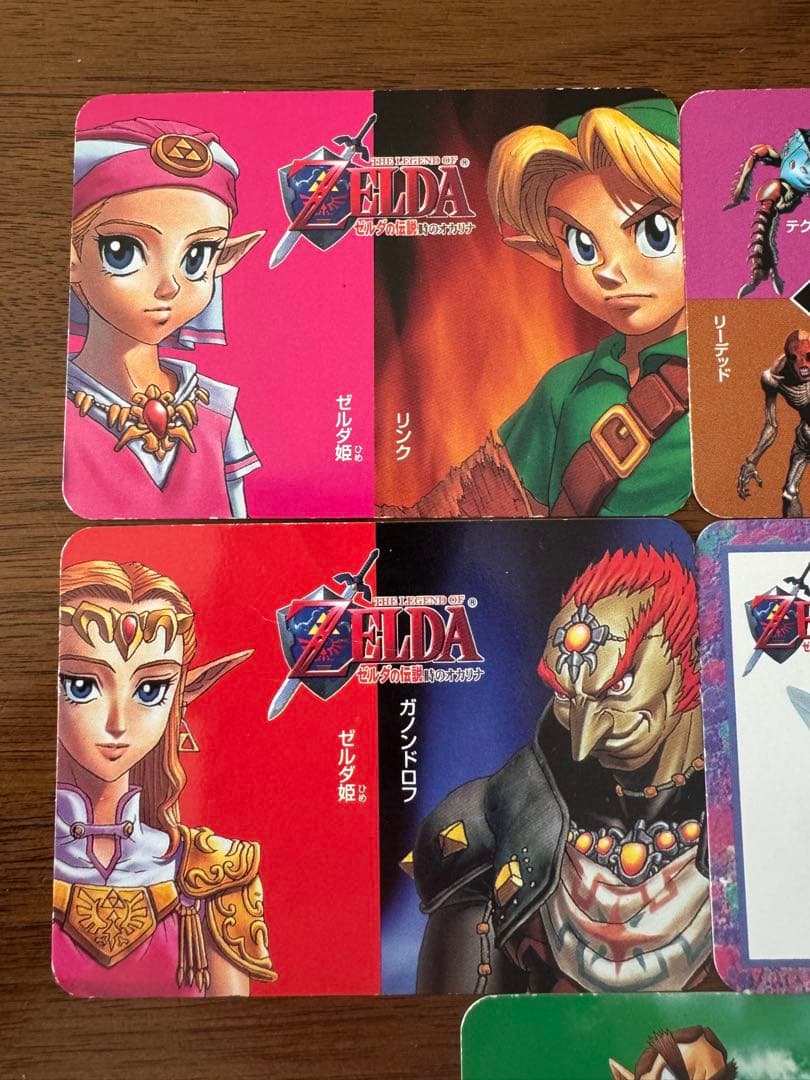 ゼルダの伝説 時のオカリナ カードナガサキヤ⑥ ゼルダ姫 ガノンドロフ