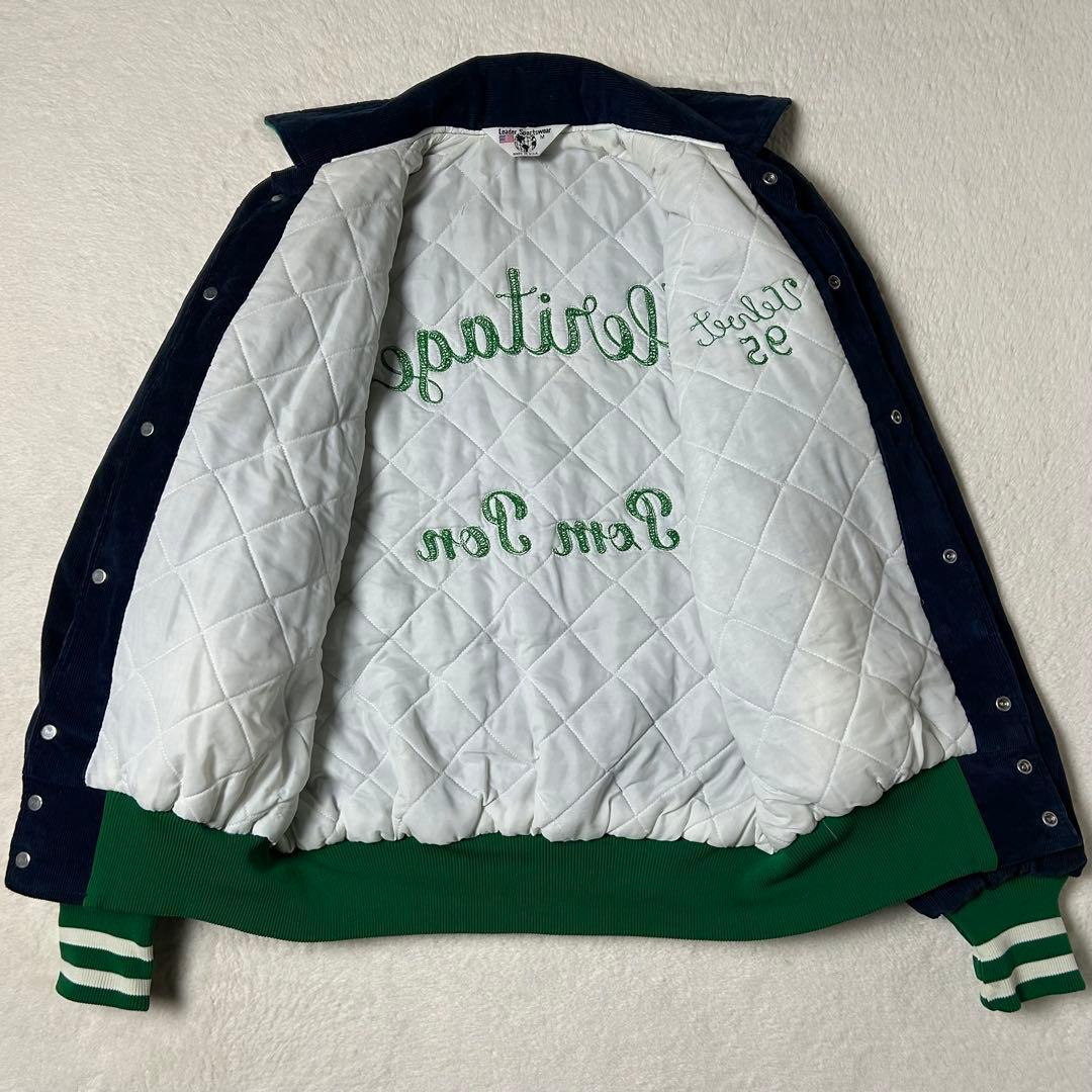 希少‼️ 90's USA製 襟付きコーデュロイスタジャン アワードジャケット