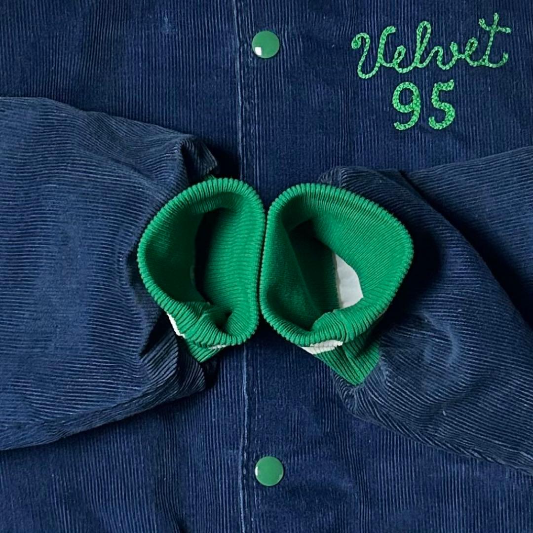 希少‼️ 90's USA製 襟付きコーデュロイスタジャン アワードジャケット