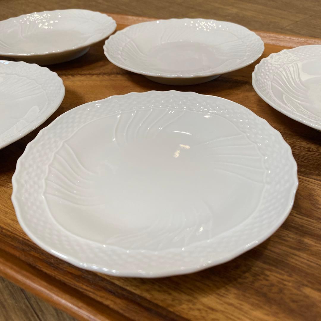 美品！リチャードジノリ ベッキオホワイ13cm 5点セット L108571093