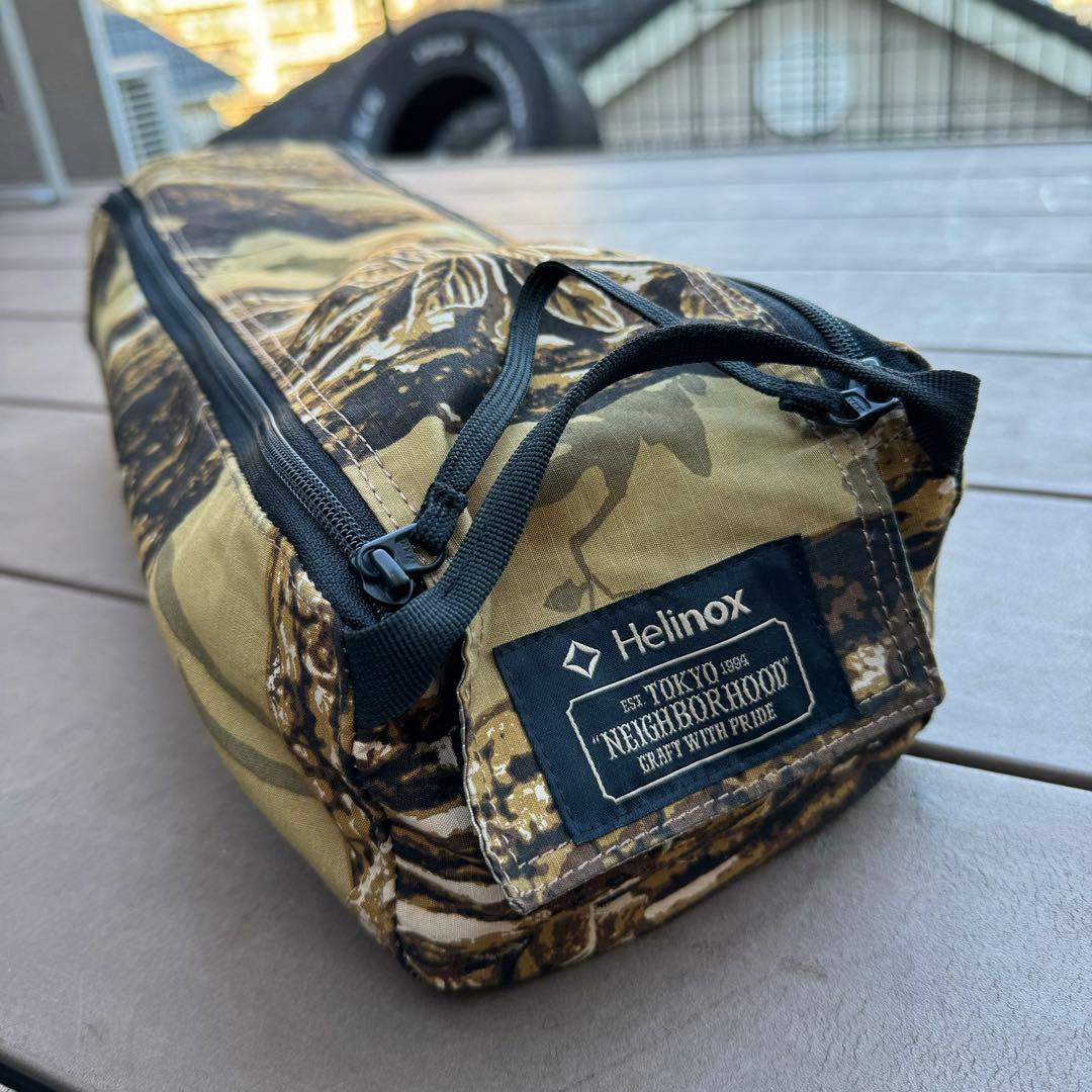 送料込 ネイバーフッド helinox コラボ コット 美品 キャンプ