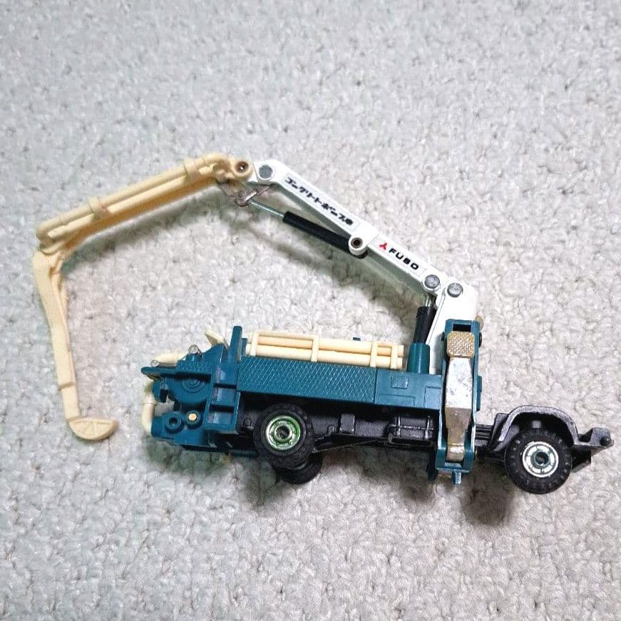 シンセイ ミニパワー コンクリートポンプ車 ミニカー はたらくなかま