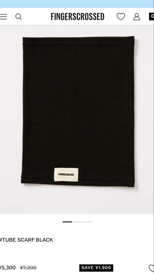 FINGERSCROSSED ソックス・トゥーカバー・ネックウォーマー セット