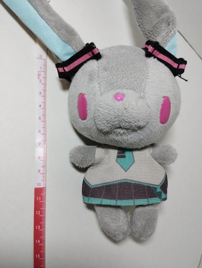 ✨希少✨ チャックスGP 初音ミク 型 汎用うさぎ 着衣ぬいぐるみマスコット
