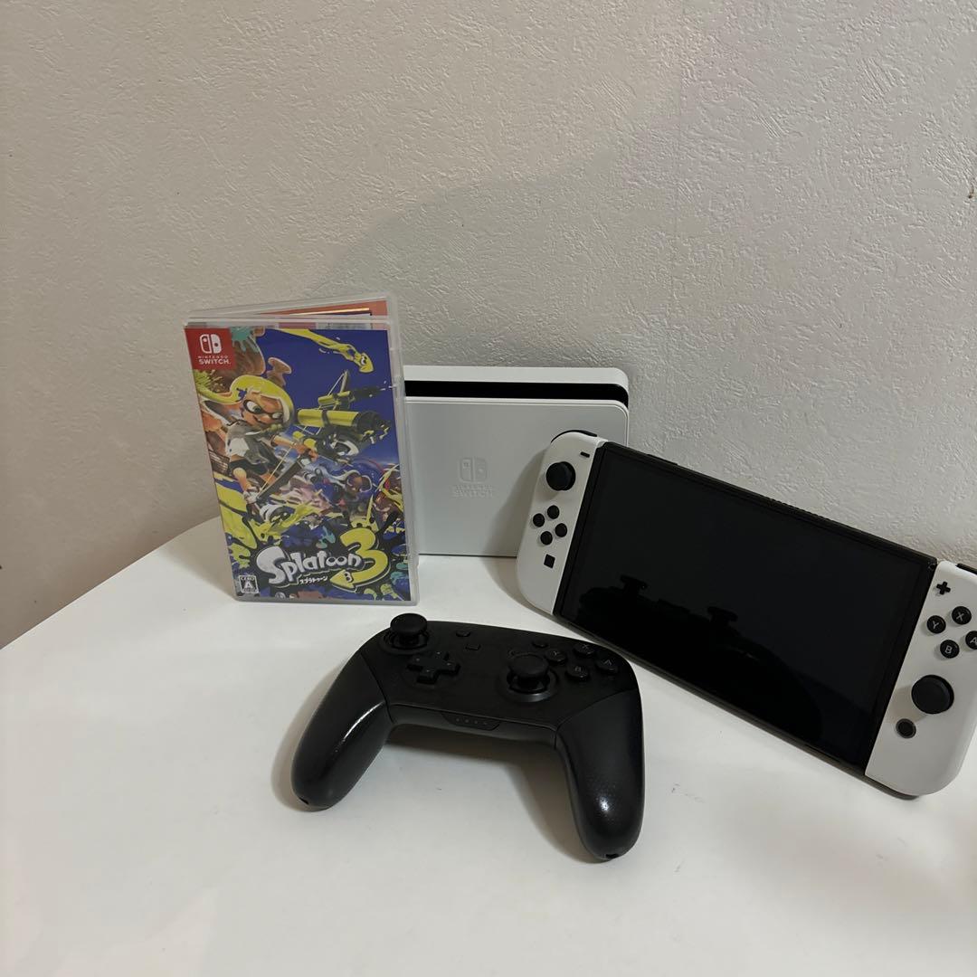 NintendoSwitch本体 、周辺機器、プロコン、スプラトゥーン3カセット