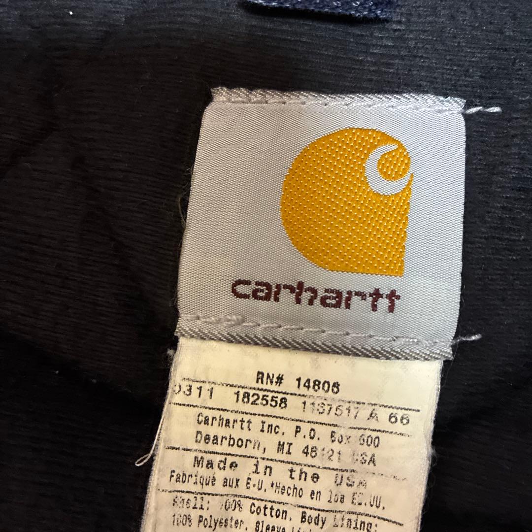カーハート　carhart アクティブジャケット　ネイビー