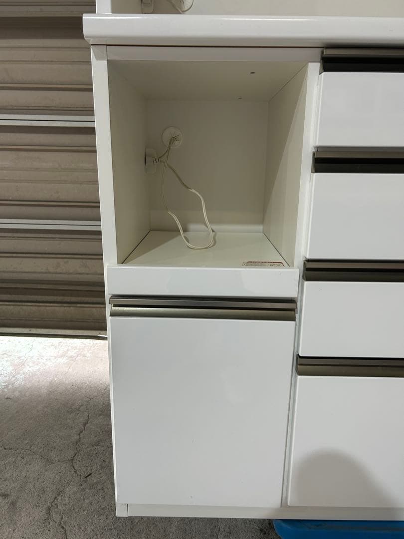 ニトリ キッチンボード ラピス 140 ホワイト 松田家具 - メルカリ