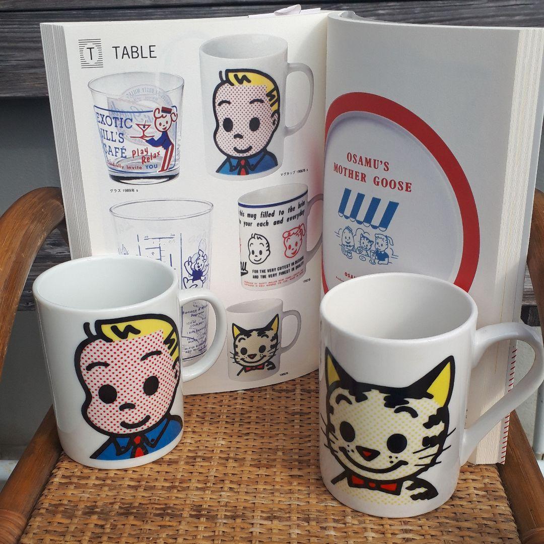 当時物 原田治 オサムグッズ レア 食器 ドット 昭和レトロ ダスティ