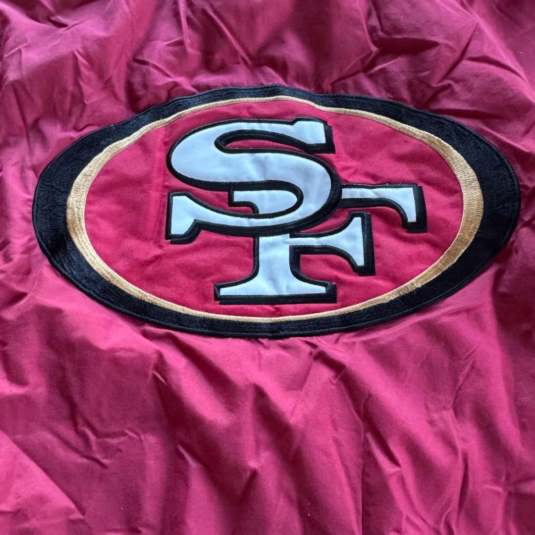 【2万超】STARTER×NFL 49ers 刺繍アノラックブルゾン