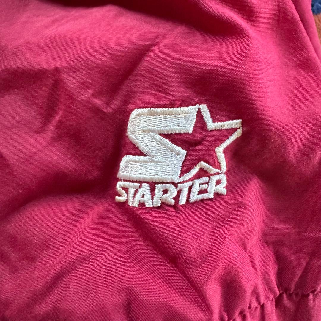 【2万超】STARTER×NFL 49ers 刺繍アノラックブルゾン