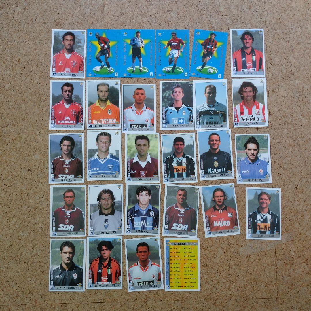 2000年イタリアサッカーセリエAカード28枚 - メルカリ