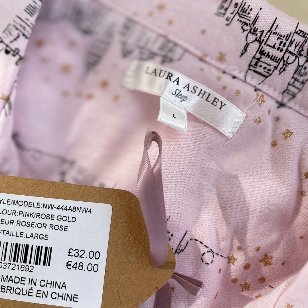 イギリス直輸入:らローラアシュレイ パジャマLサイズ　新品