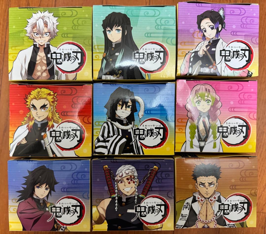 鬼滅の刃 ひっかけフィギュア 柱9個セット - メルカリ